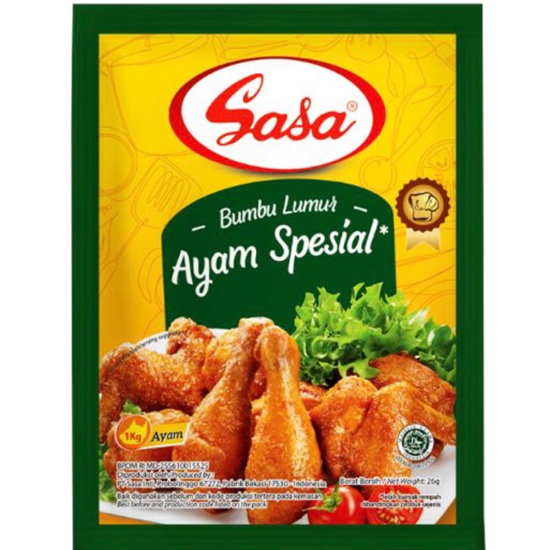 

sasa bumbu lumur ayam spesial 26gr