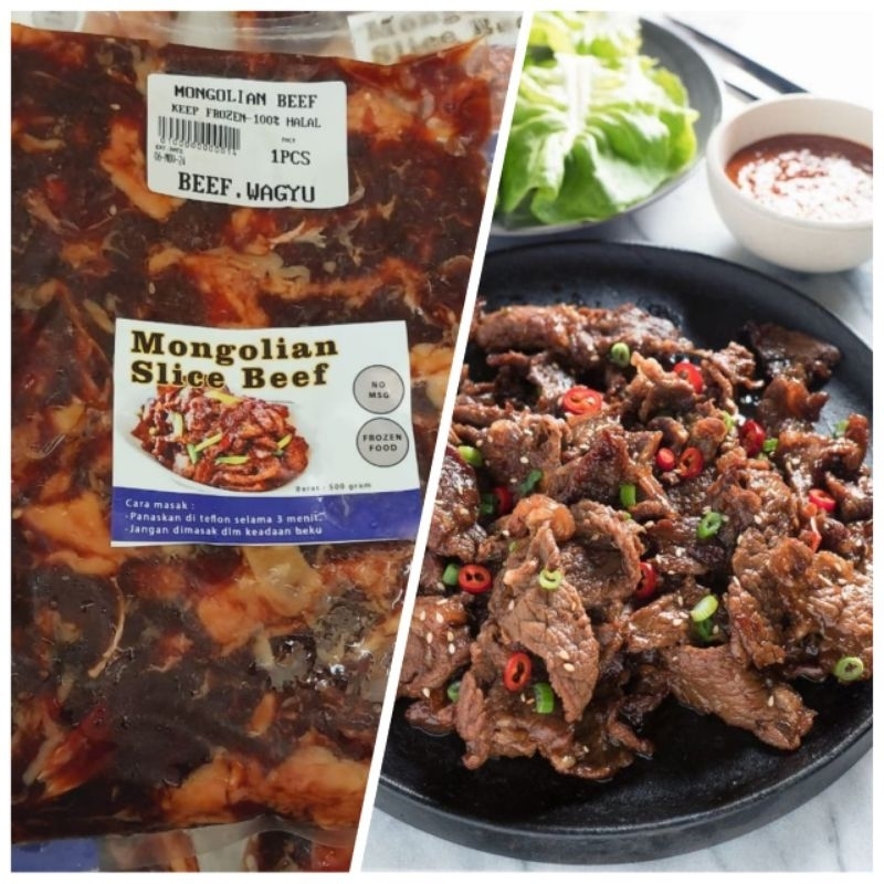 

Mongolian Slice Beef