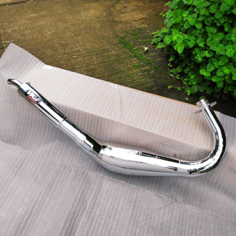 Knalpot YKJ Kobra Chrome Superpro Super Garing YKJ Racing Istimewa