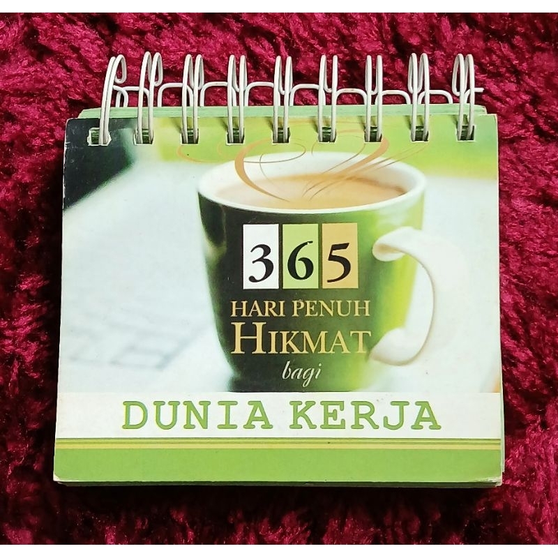 

KALENDER RENUNGAN DUNIA KERJA 365 HARI SEPANJANG TAHUN KEHIDUPAN
