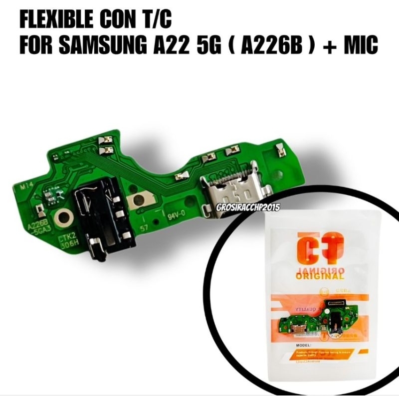 PAPAN CAS / FLEXIBLE KONEKTOR CAS SAMSUNG A22 4G ( A225 ) / SAMSUNG A22 5G ( A226B)