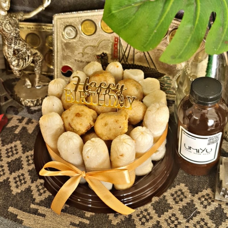 

Pempek cake / umiyu cake / birthday cake / kue ulang tahun