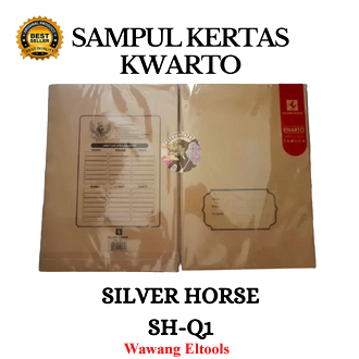 

SAMPUL KERTAS / SAMPUL COKLAT KWARTO SILVER HORSE SH-Q1/ALFA SBC1815 (20 LEMBAR)