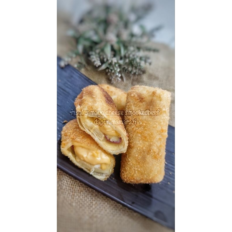 

RISOL MAYO CHEESE SMOOKEDBEEF FROZEN
