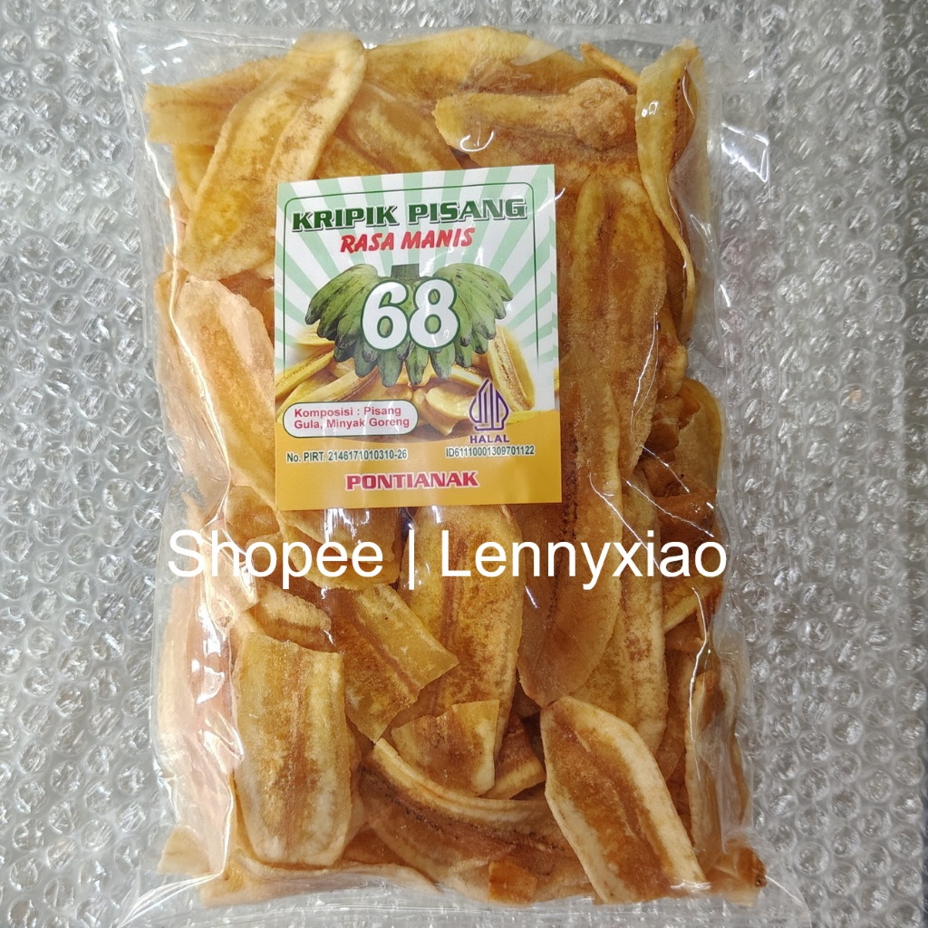 

Keripik Pisang 68 Pontianak - Manis, Renyah dan Gurih