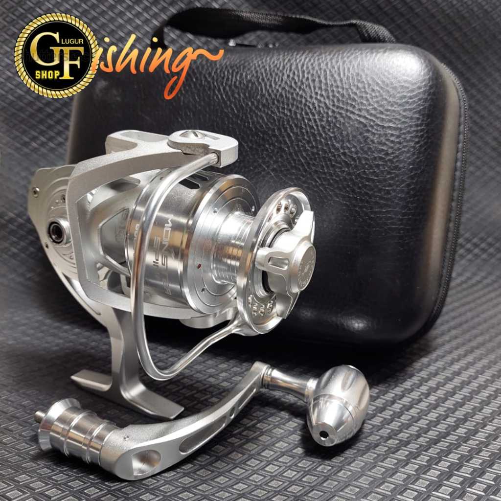 REEL G-TECH SIGNATURE MONSTER SPIN 8000/10+1BEARINGS/MAX DRAG 50KGS