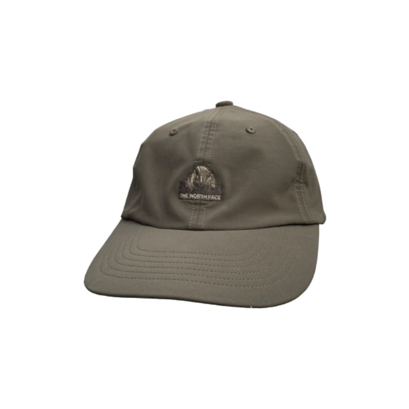 Topi TNF Mount Logo Green Army OSFA Second Original Murah