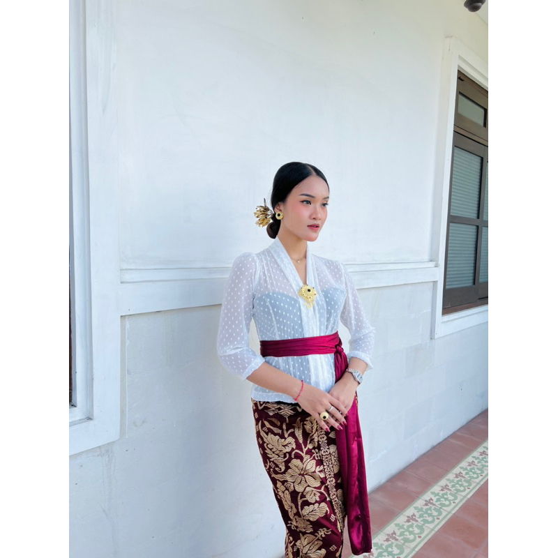 KEBAYA JADI BALI KARTINI LIPAT KUTU BARU MODEL BALON ALADIN