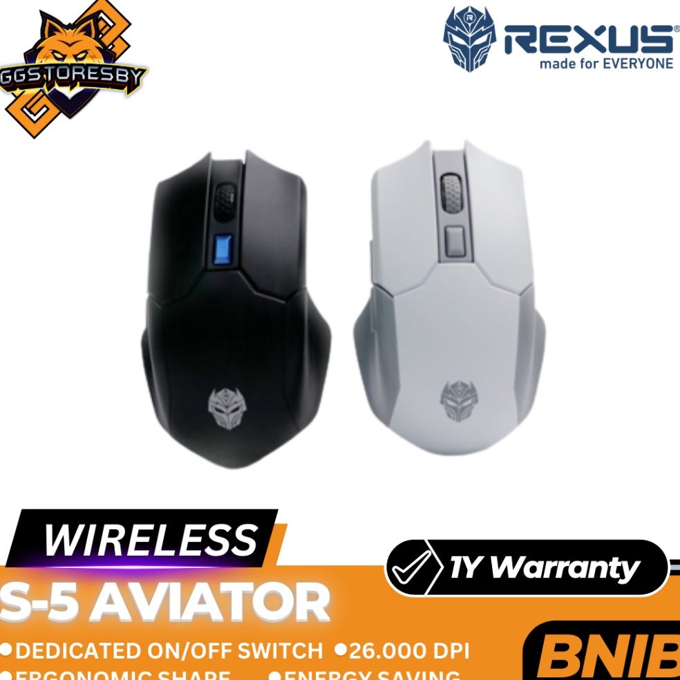 REXUS XIERRA S5 AVIATOR Gaming Mouse d BA7