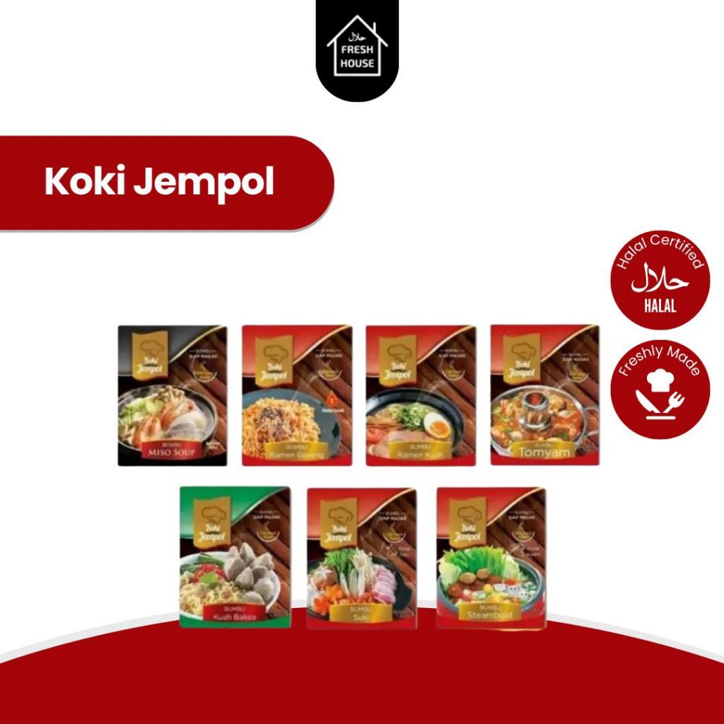 

KOKI JEMPOL BUMBU INSTANT / NONMSG / MSG