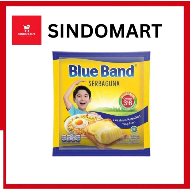 

Mentega Margarin Blueband refill pack