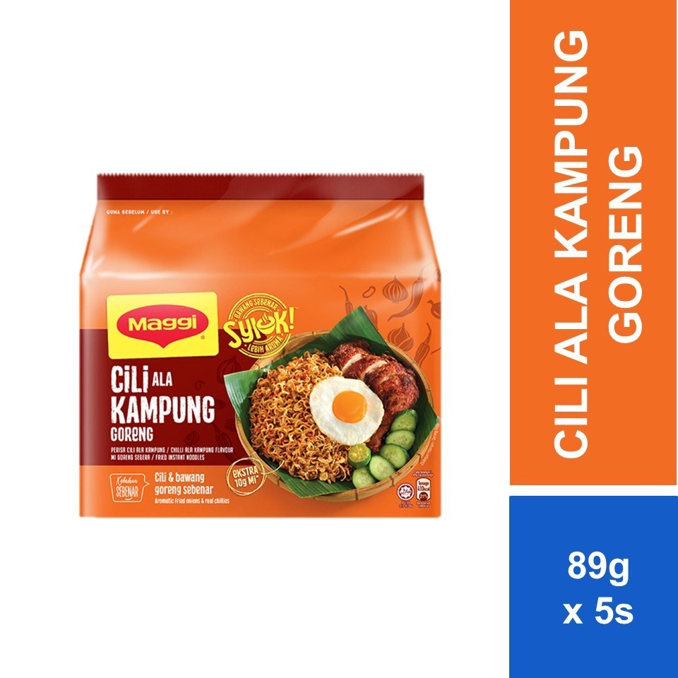 

PROMO MAGGI MIE Cili Kampung (5x89g)
