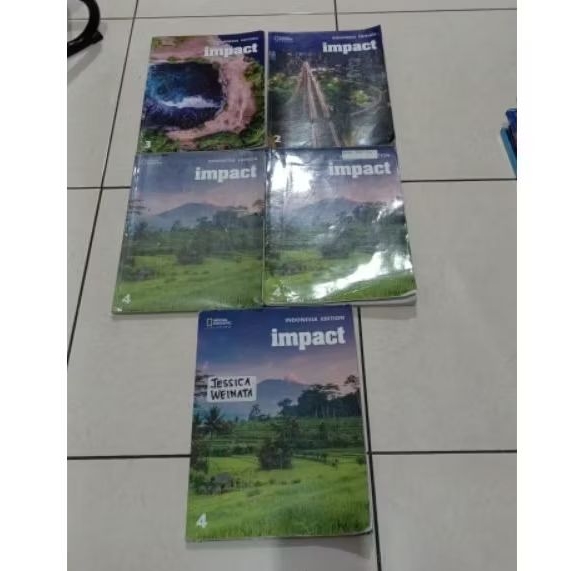 

National Geographic Impact 2, 3 & 4 Preloved