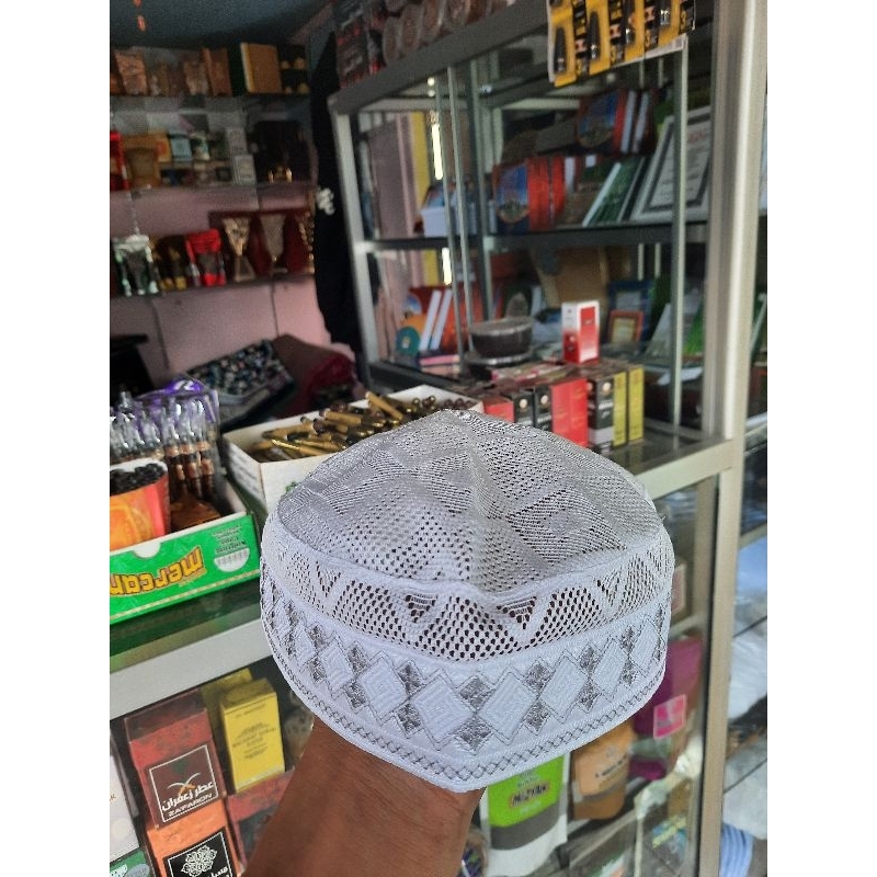 Kopiah Hajir/kopiah Ikaf/Kopiah ikaf Lokal