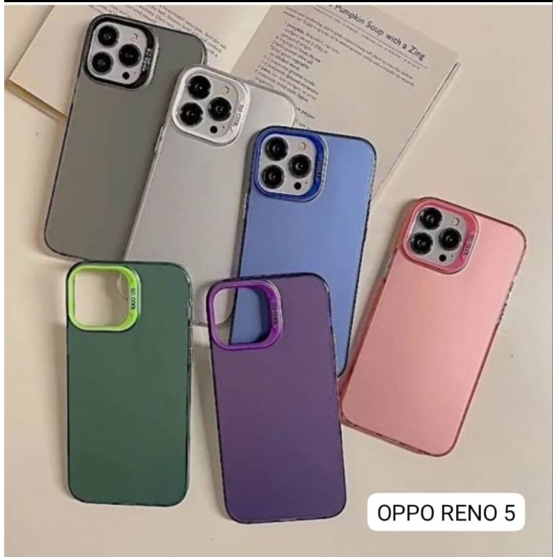 Softcase Silikon Case IMD Hologram Oppo RENO 5