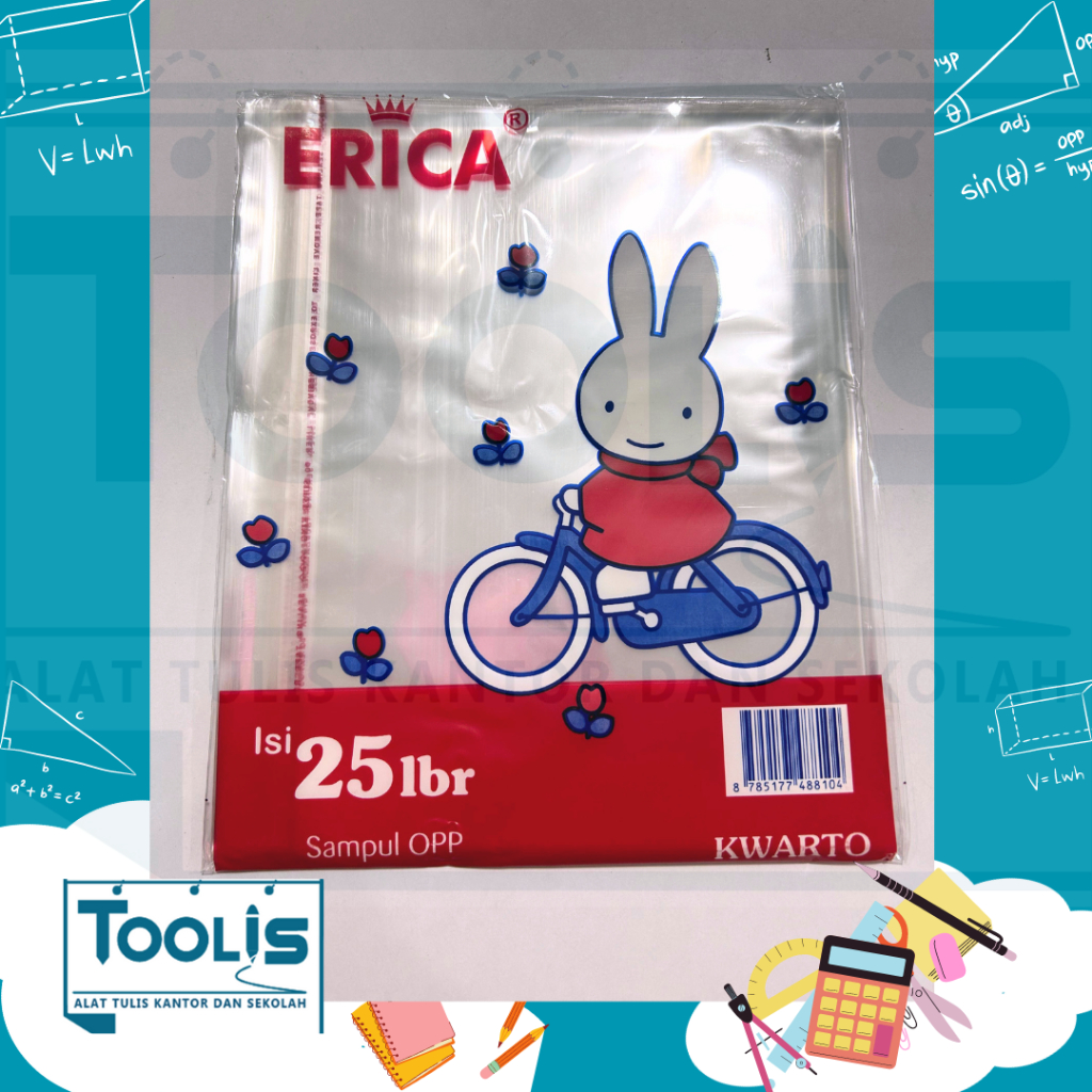 

SAMPUL BUKU TULIS BENING KWARTO KECIL ERICA ISI 25 LEMBAR SAMPUL OPP