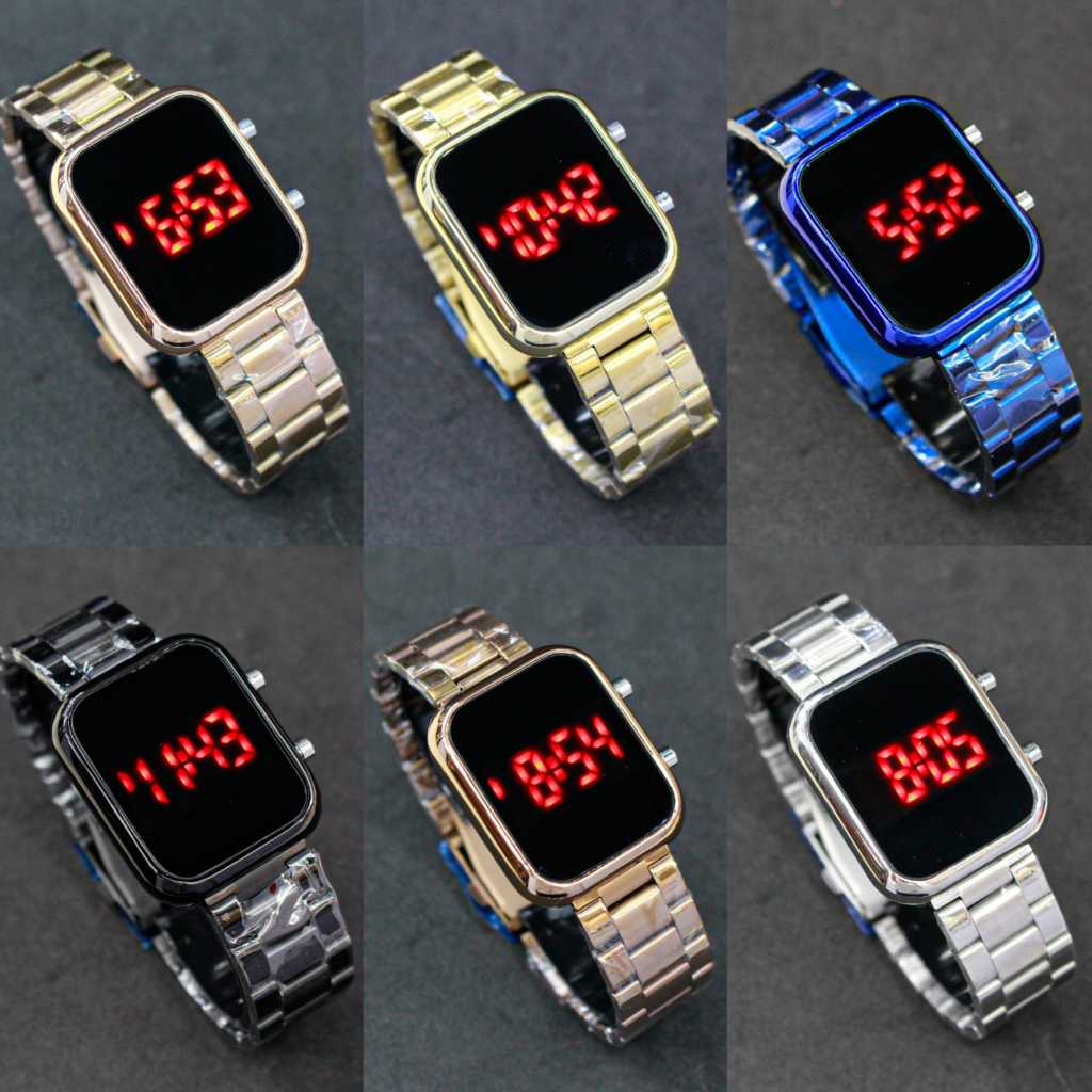 JAM TANGAN PRIA/WANITA LEDWATCH JSS-2923 /JAM TANGAN LED DIGITAL FASHION/Jam Tangan LED Digital Kota