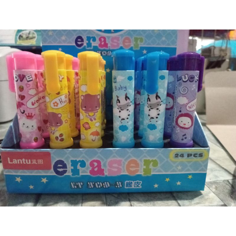 

PENGHAPUS PENSIL MEKANIK CETEK / HAPUSAN LANTU KARAKTER FANCY