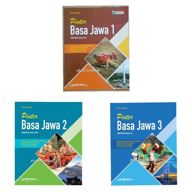 Pinter Bahasa Jawa kelas 1,2,3 SMP Kurikulum Merdeka Yudhistira