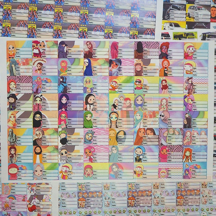 

Stiker Label buku Mata Pelajaran Tema Hijab, Anya, Boba, Unicorn, BT21, Doraemon, Hello Kitty, Keropi