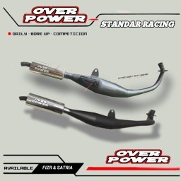 KNALPOT STANDAR RACING FIZR SATRIA 2 TAK MODEL TAMENG ORIGINAL OVER POWER BUKAN NXL RTX AHM