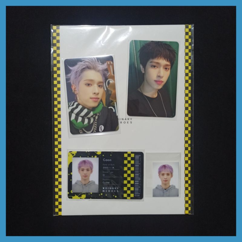 [READY STOCK] profile set tincase photocard md hdd gaon xdinary heroes pc xh happy death day