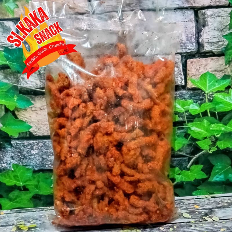 

Kk Snack - Usus Ayam Crispy Pedas 500 gram