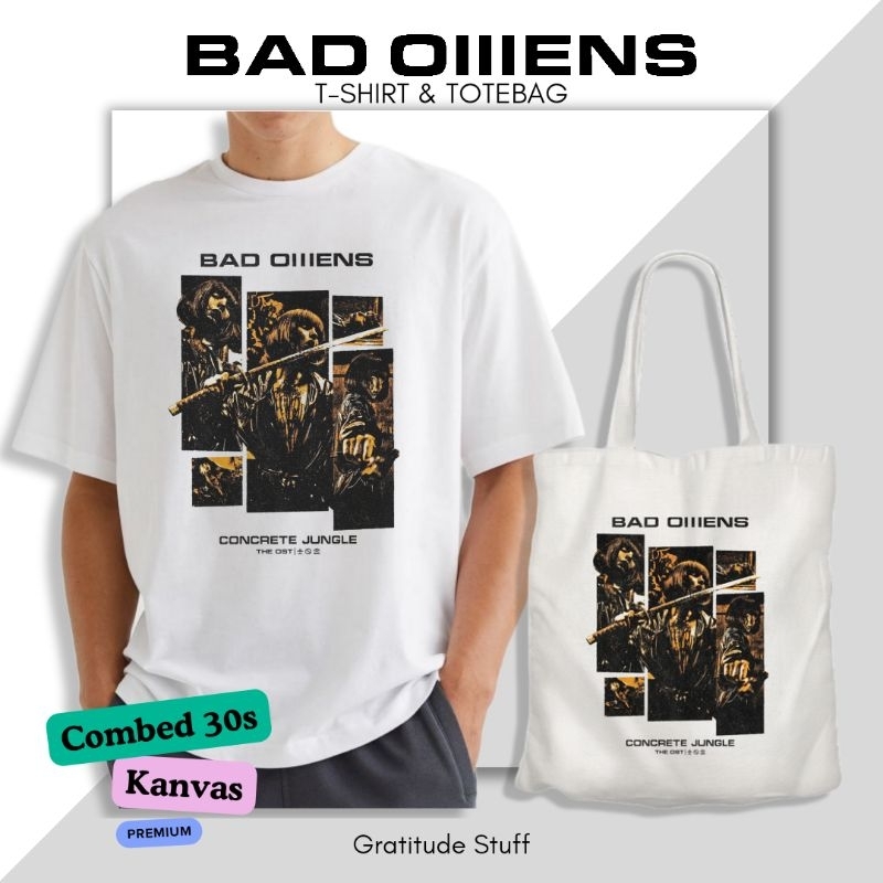 Kaos Bad Omens ost Concrete Jungle Totebag Merch
