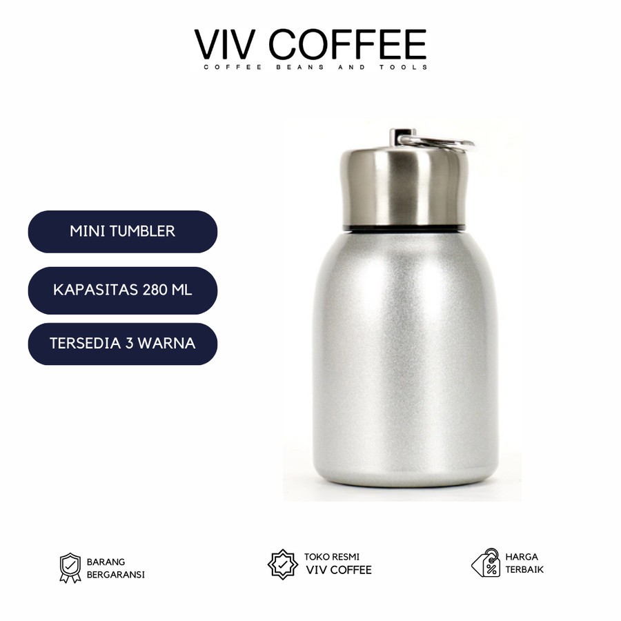 Tumbler Kopi Stainless 280ML Mini Insulation Bottle