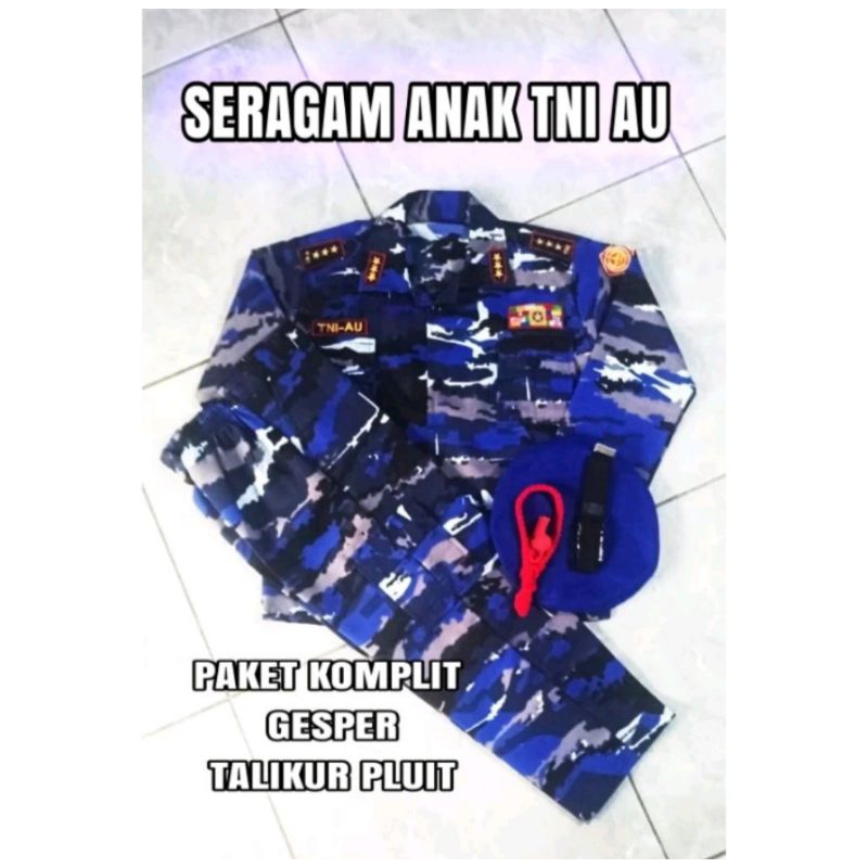 Baju Seragam Tni Angkatan Udara / TNI AU loreng