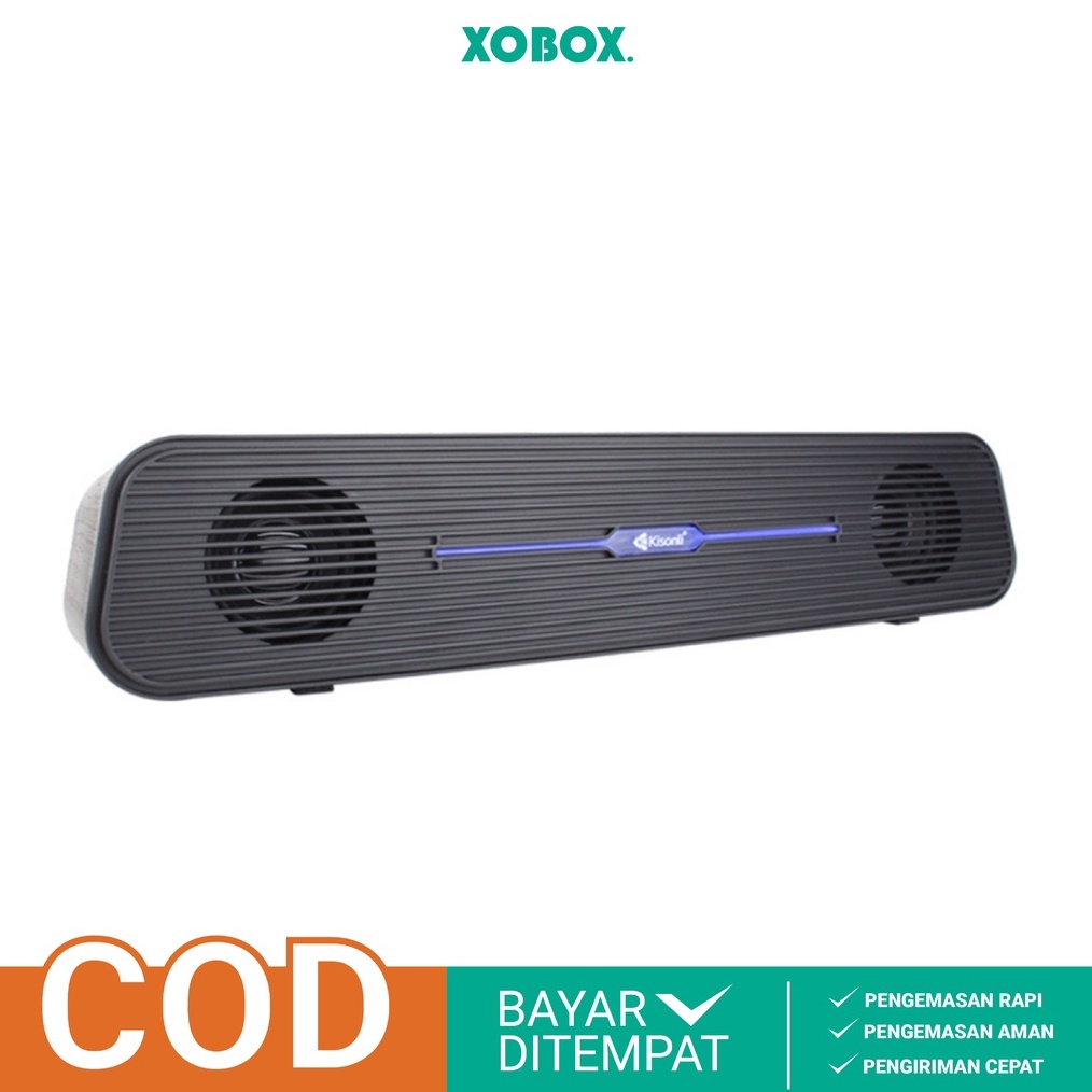 BONANZA Speaker Soundbar Jack Aux 35mm Home Theater Speaker i52  XOBOX