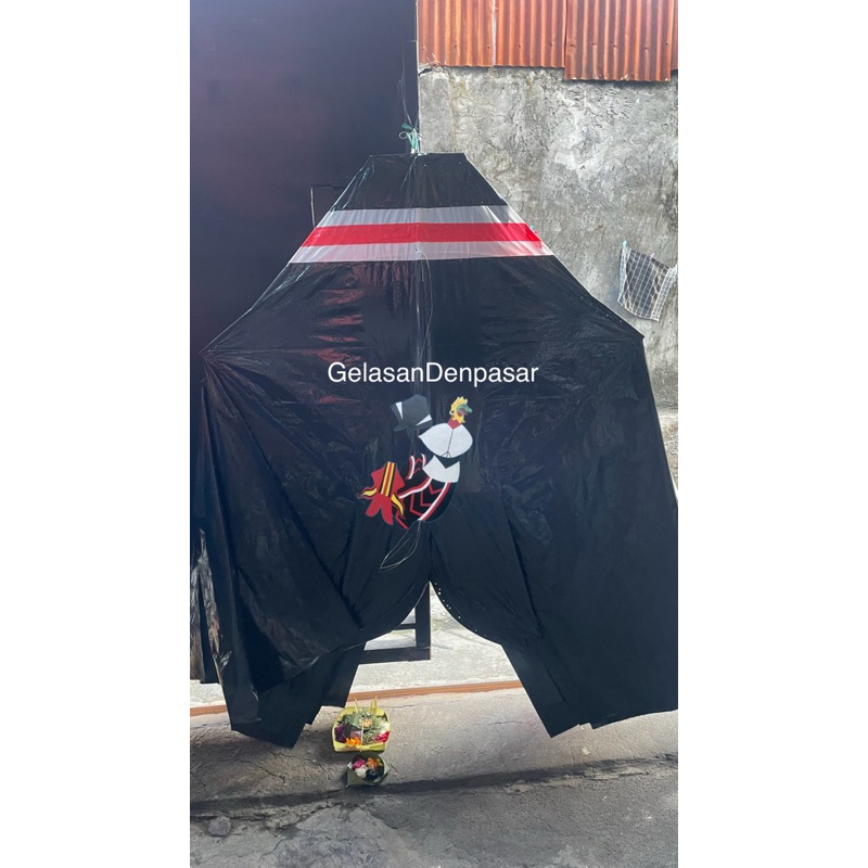 LAYANGAN COTEK LAWAS/JALER UK 1MTR KHAS BALI