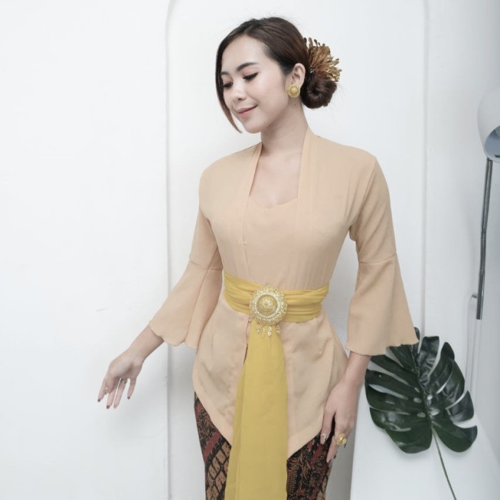Anabatishop - Kebaya Kutu Baru Modern Katun Premium/Kebaya Modern / Kebaya Kartini