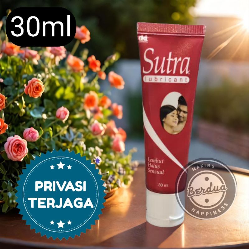 Sutra Lubricant 30ml Gel Pelicin wanita sutra gel