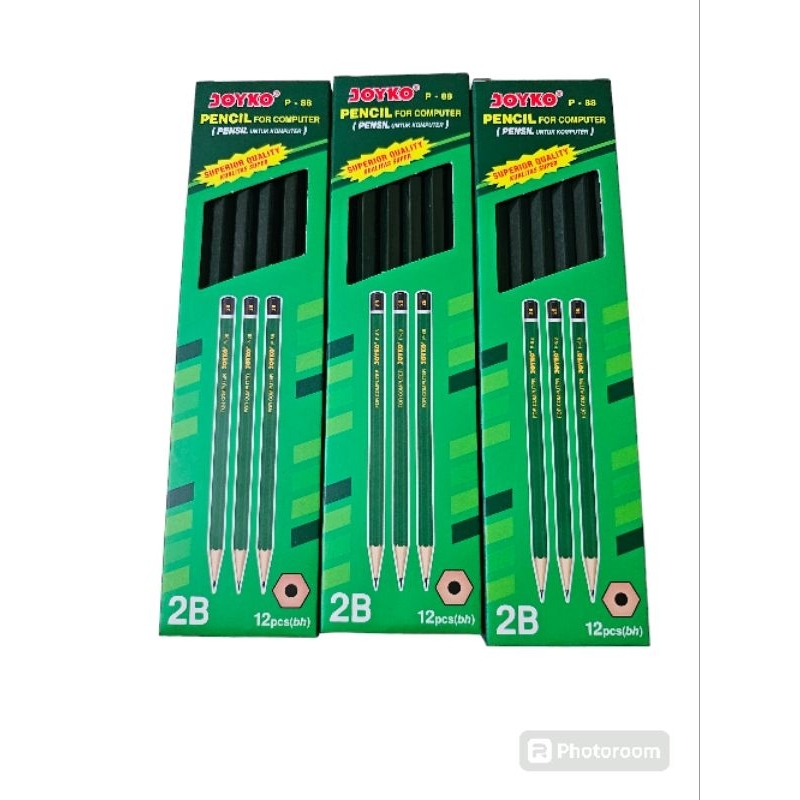 

PENSIL 2B ISI 12 PCS merk joyko dan axsis