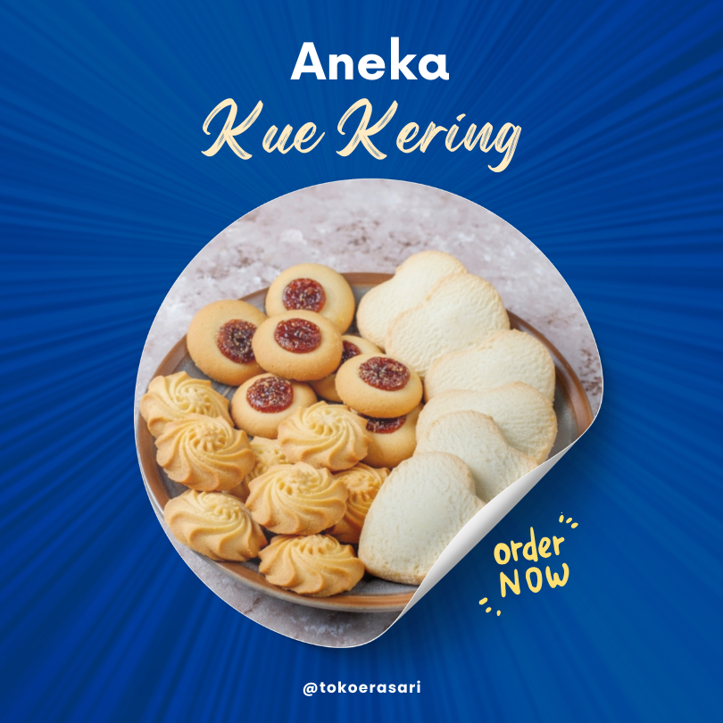 

Aneka Kue Kering Lebaran | Cookies | Semprit | Kue Aneka Rasa & Bentuk