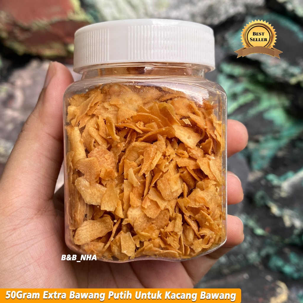 

DAHSYAT 5Gram Extra Bawang Putih Untuk Taburan Kacang Bawang