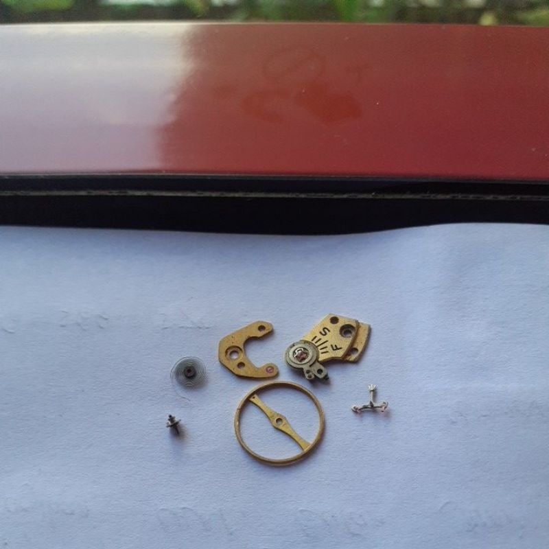 Set Balance wheell Seiko Sea Lion M55 cal 6206b original Japan