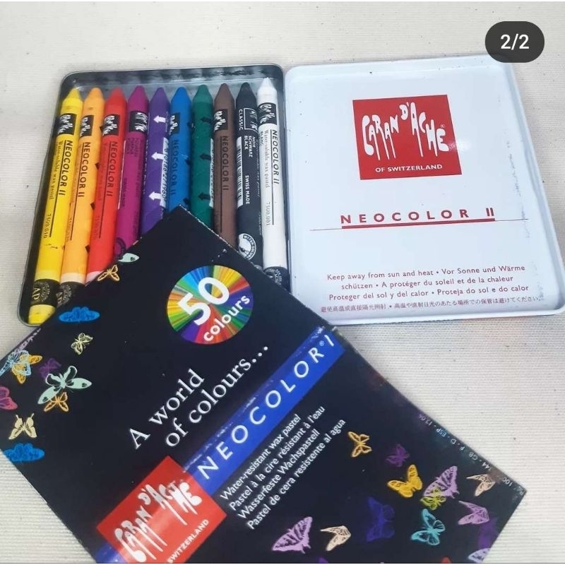 

Caran d'ache Neocolor II 10 colors