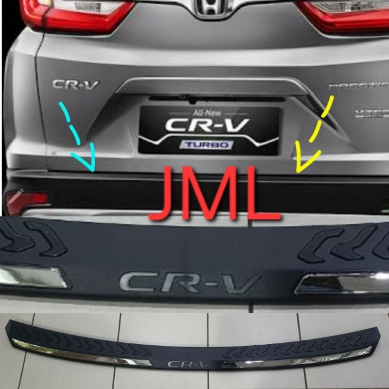 Sillplate belakang CRV turbo 2017 - 2021.