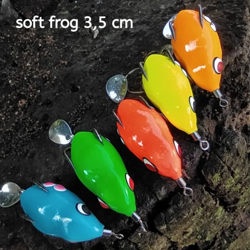 soft frog | SF 3,5 cm | umpan gabus praktis KILLER