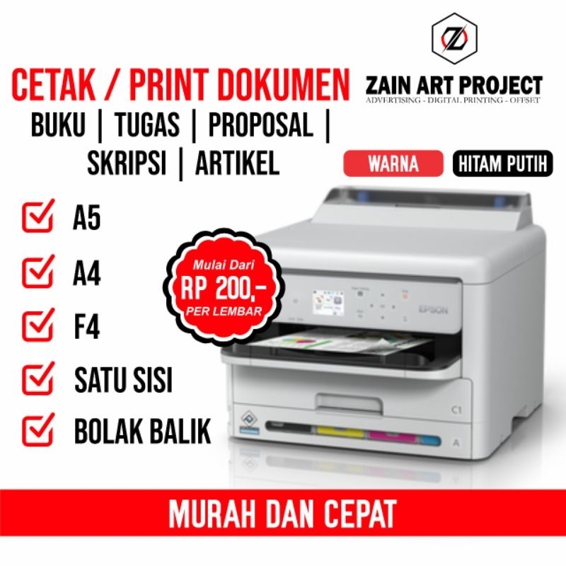 

cetak/print dokumen murah cepat