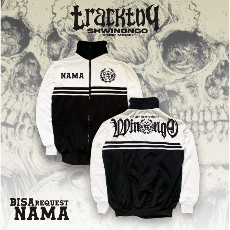 Tracktop Bordir PSHW We Are Brotherhood Winongo Tracktop Baru Bisa Custom Nama