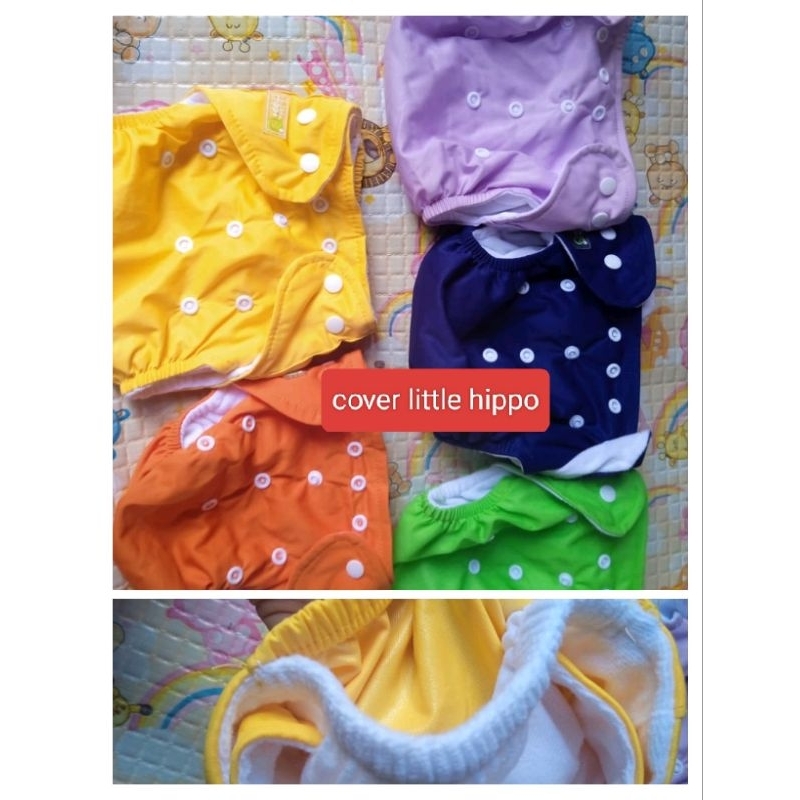 preloved clodi little hippo set insert lembaran ningrat