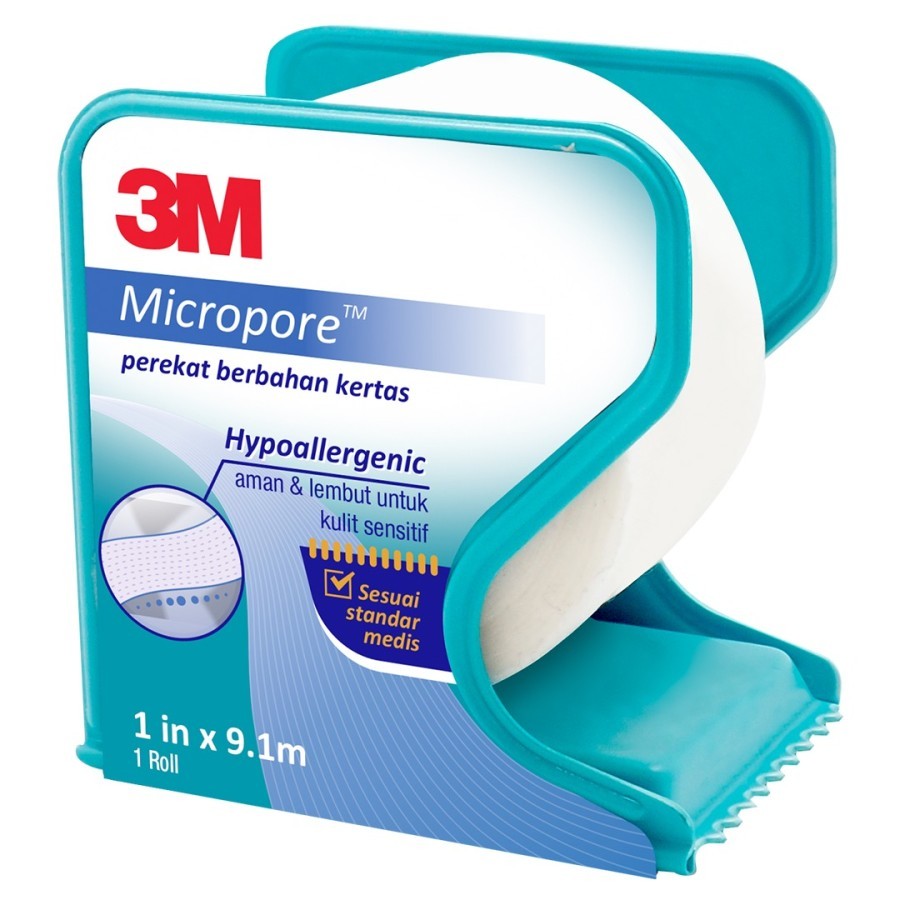 Nexcare 3m Micropore Paper Tape Hypoallergenic