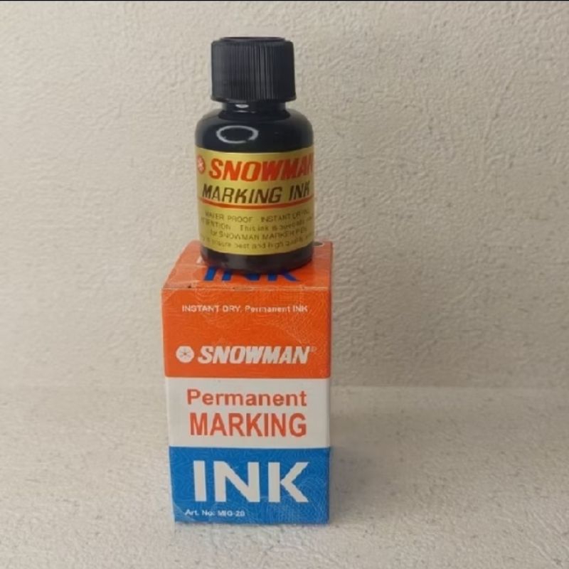 

TINTA SPIDOL PERMANENT SNOWMAN MIG-20 / SATUAN