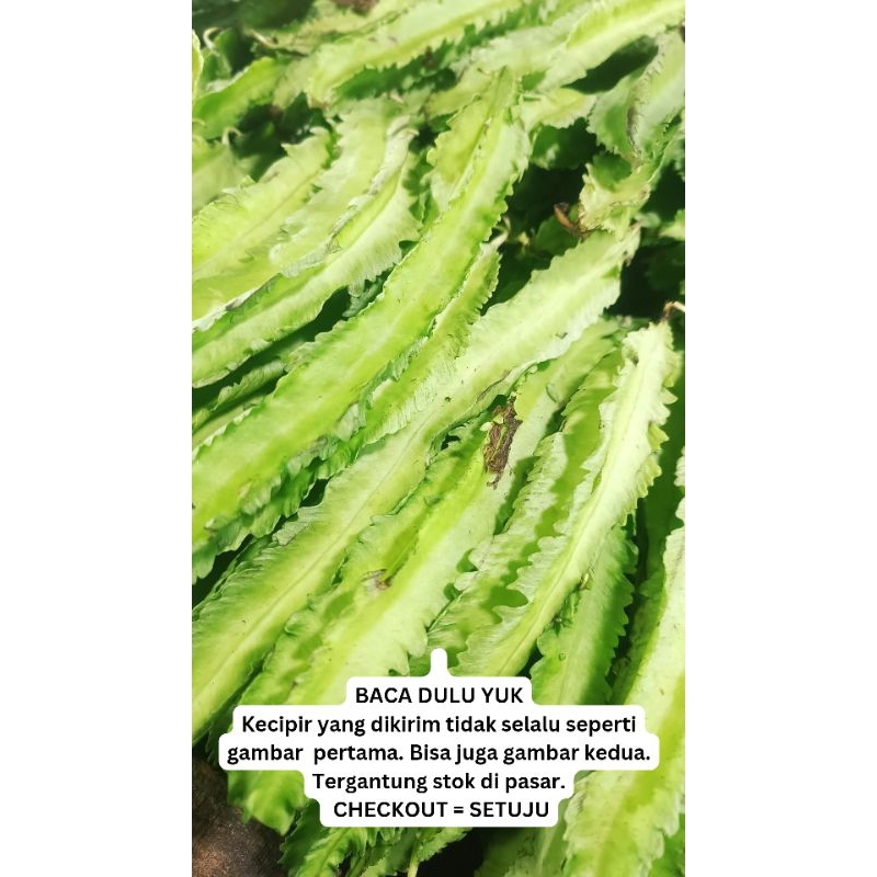 Sayur Lalap Kecipir Pontianak