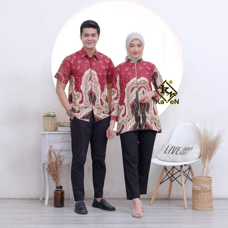 BLOUSE BAJU BATIK WANITA / ATASAN BATIK WANITA MODERN / BAJU BATIK MODERN