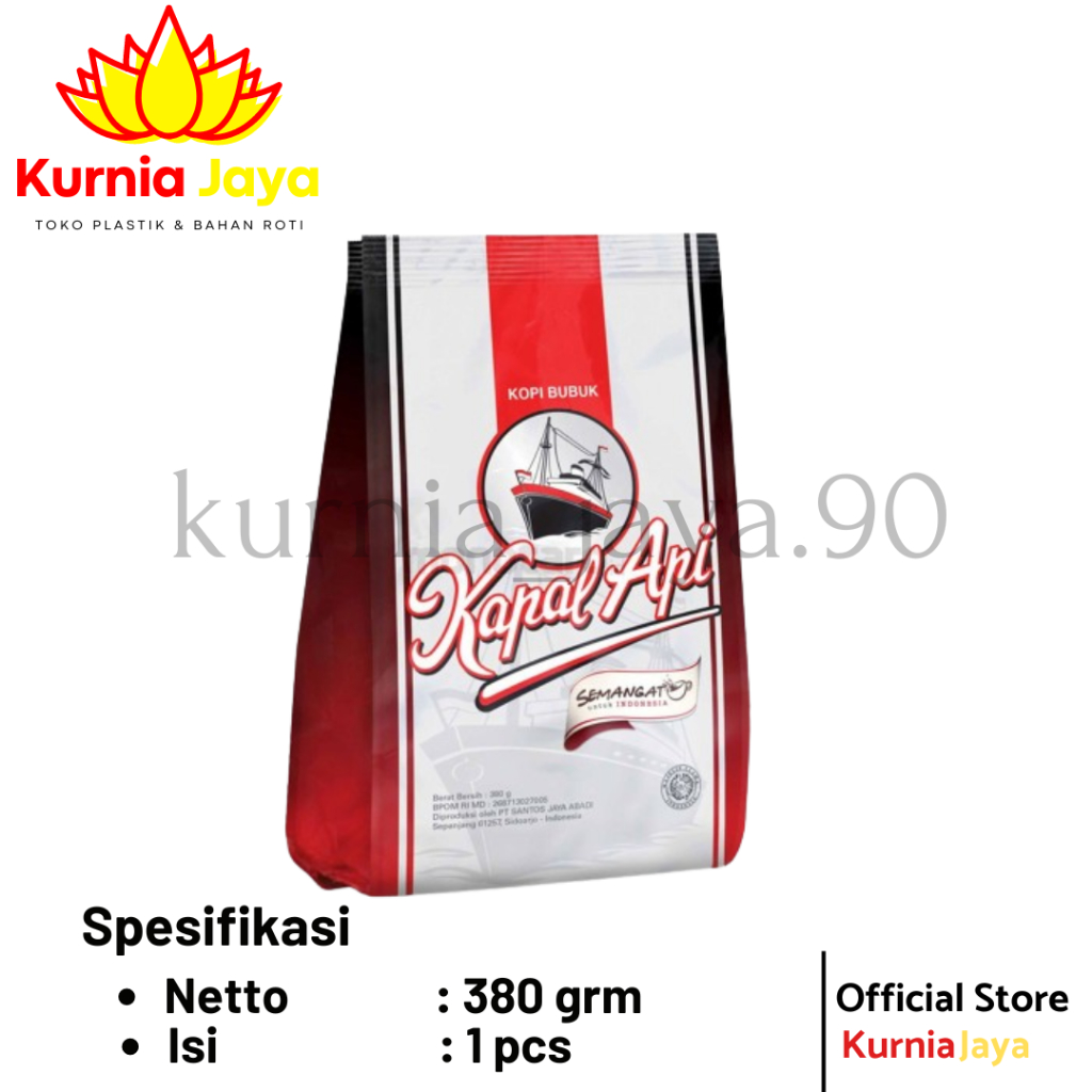 

[ KAPAL API ] Kopi Bubuk Hitam Silver 380gr