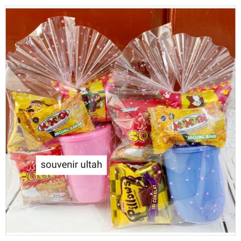 

Promo murah bingkisan snack anak gelas minum / bingkisan natal dan tahun baru / parcel Snack murah / paket Snack botol